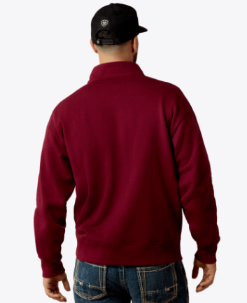 Men's Holiday 1/4 Zip Sweatshirt