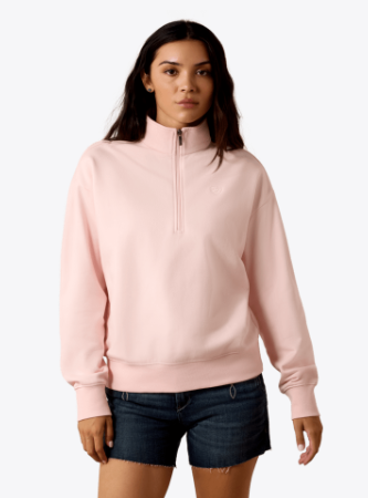 Women's Ariat Holiday 1/2 Zip Sweatshirt