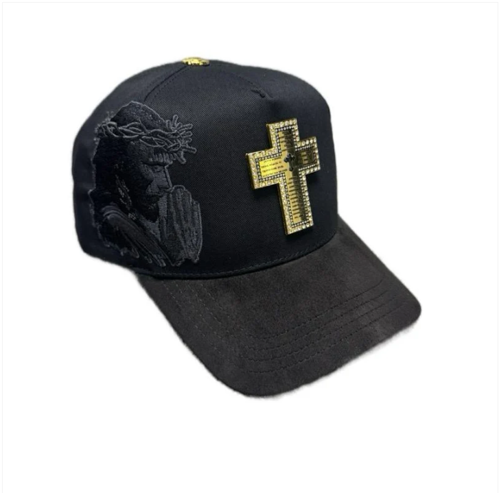 Hat Cruz Padre Nuestro Gold