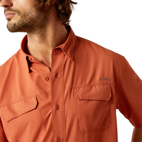 ARIAT Venttek Outbound Baked Clay SS SHRT