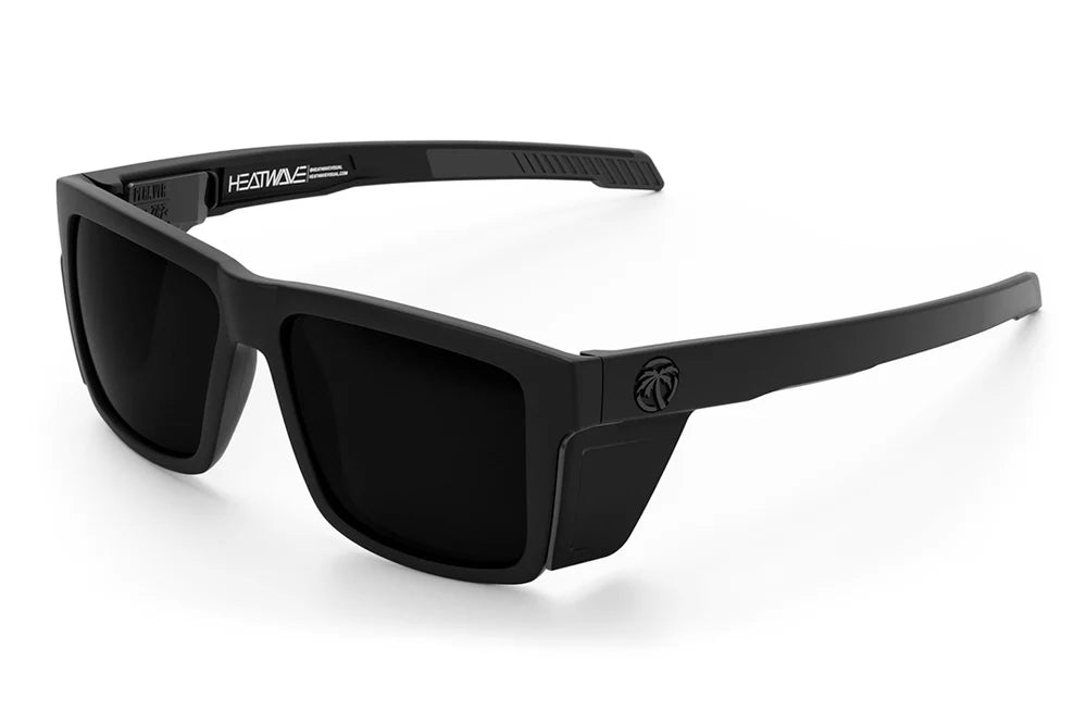 Heat Wave Performance Vise Sunglasses: Ultra Black Z87+