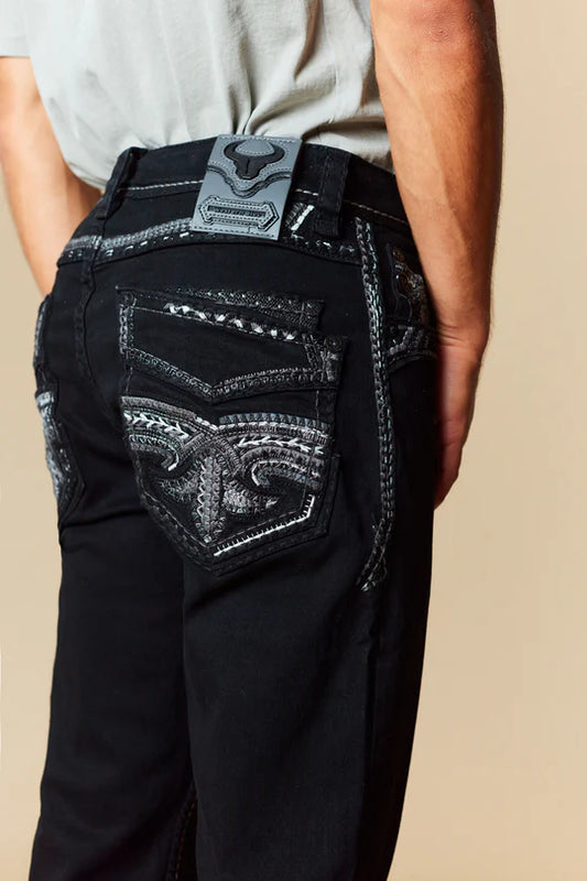 Men's Western Blue Jeans