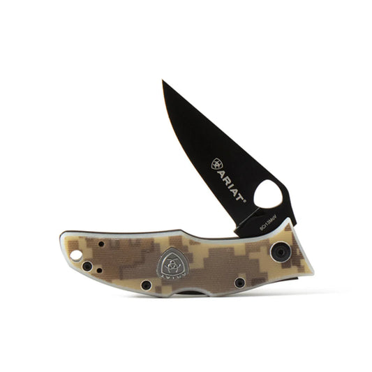 Ariat Knife Multi-color, 3" Smooth Blade, Medium