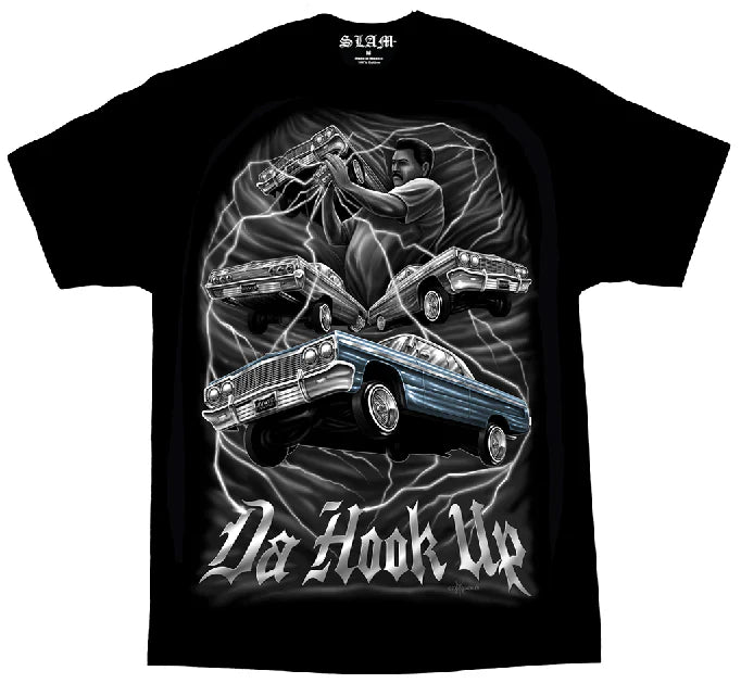 DGA/  SLAM- DA HOOK UP Men's Tee