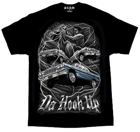 DGA/  SLAM- DA HOOK UP Men's Tee