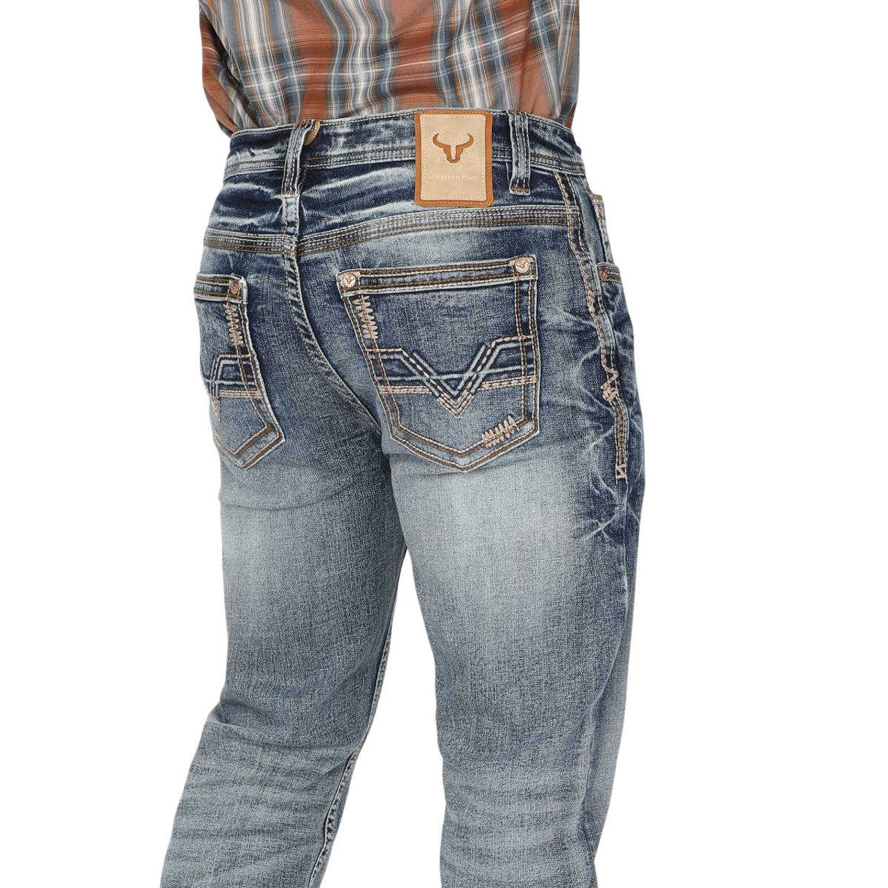 Men's western Blue Jeans - 419