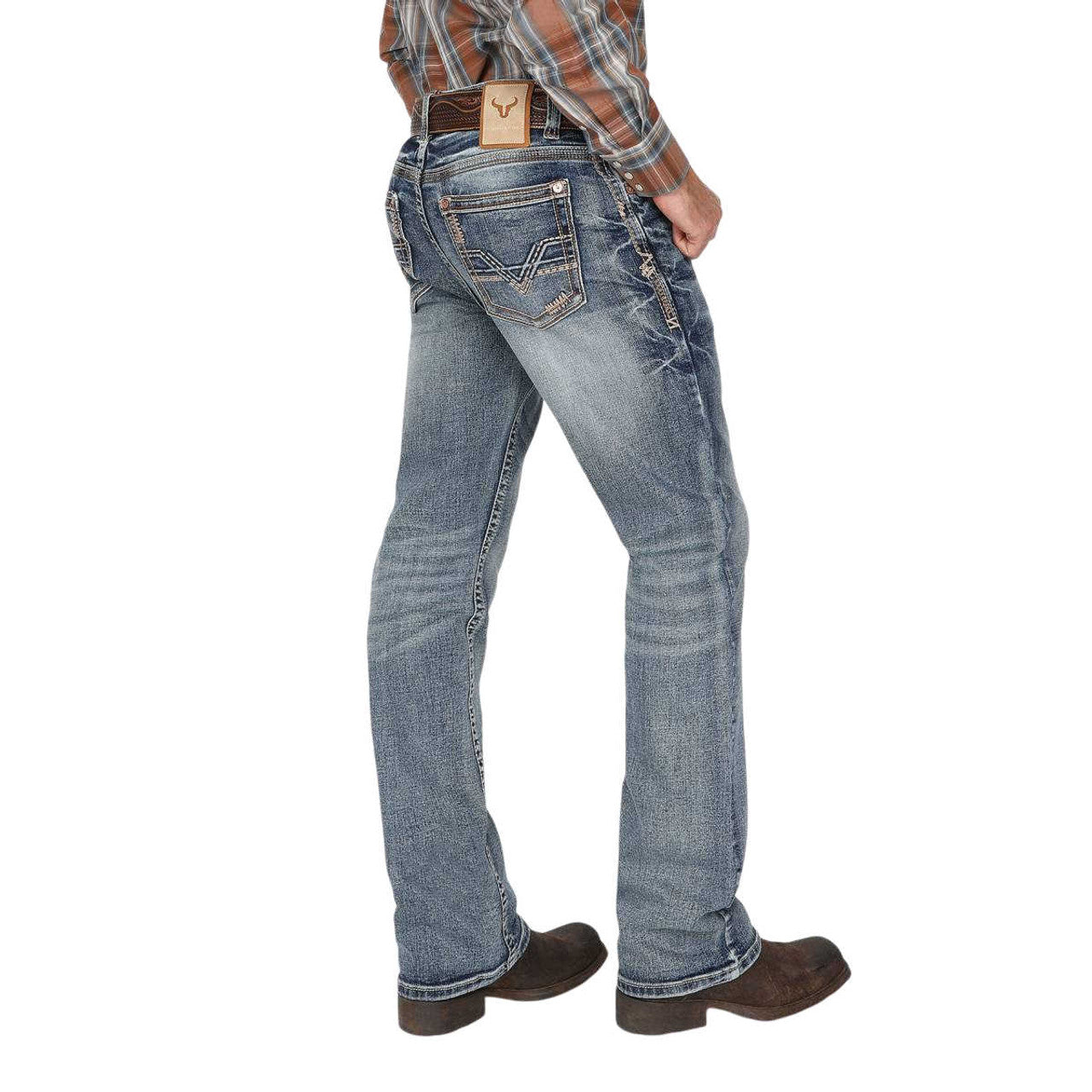 Men's western Blue Jeans - 419