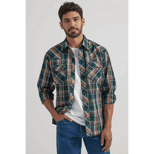Wrangler Men's Plaid Shirt