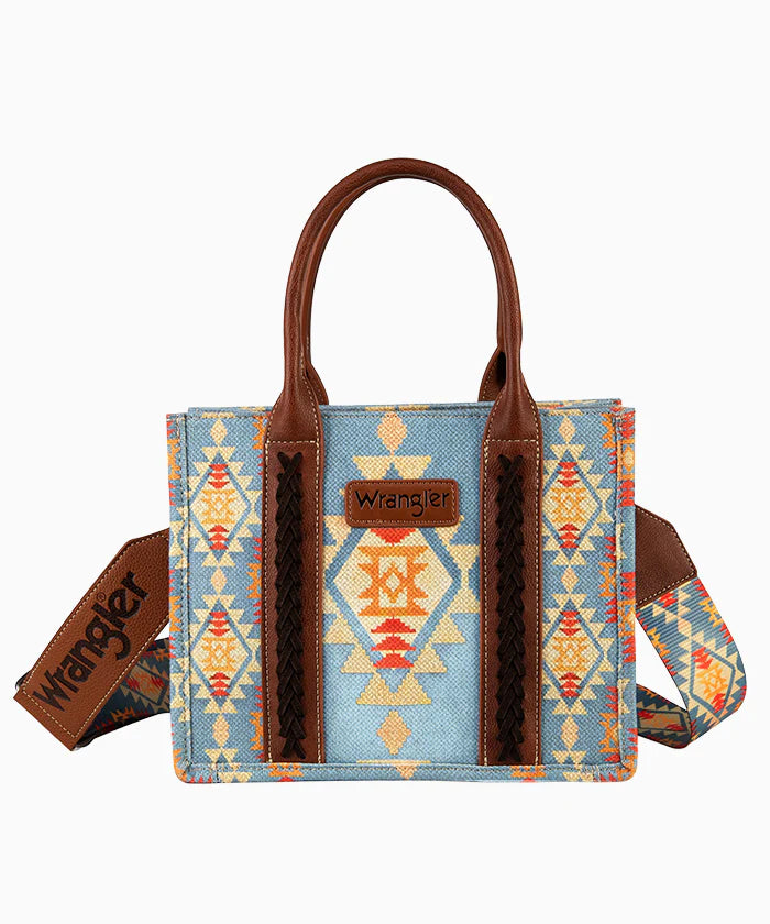 Wrangler Southwestern Crossbody Tote Bag