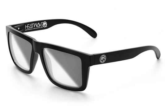 HeatWave XL VISE Z87 Sunglasses Black Frame: Photochromic Lens