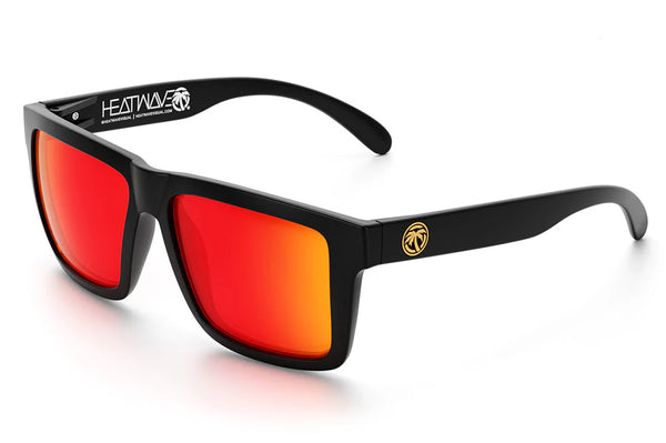 HeatWave XL VISE Z87 Sunglasses Black Frame: Sunblast Lens