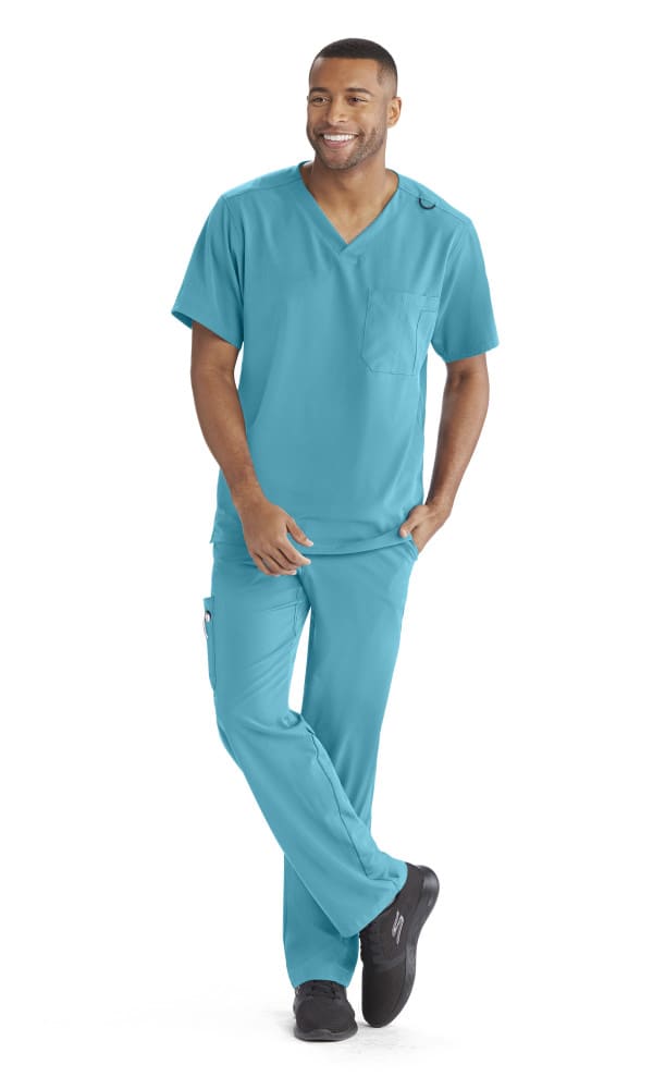 Structure 1-Pocket V-Neck Scrub Top