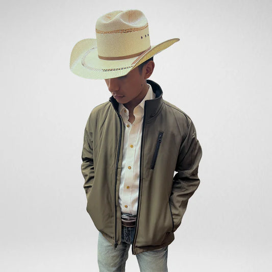 Youth APS Softshell Jackets - Taupe