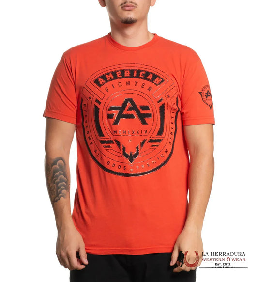 AMERICAN FIGHTER FAIRVALLEY S/S TEE YOUTH - ORANGE