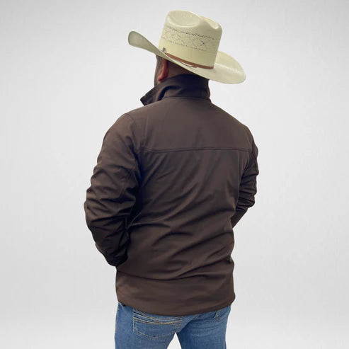 Men's APS Softshell Jacket - Chocolate