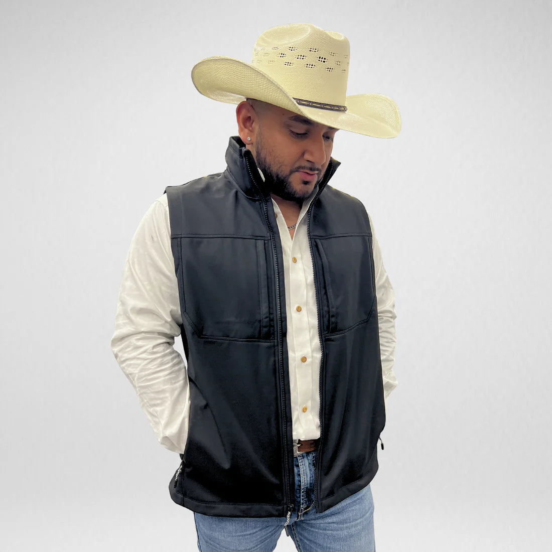 Men's APS Softshell Vest - Black