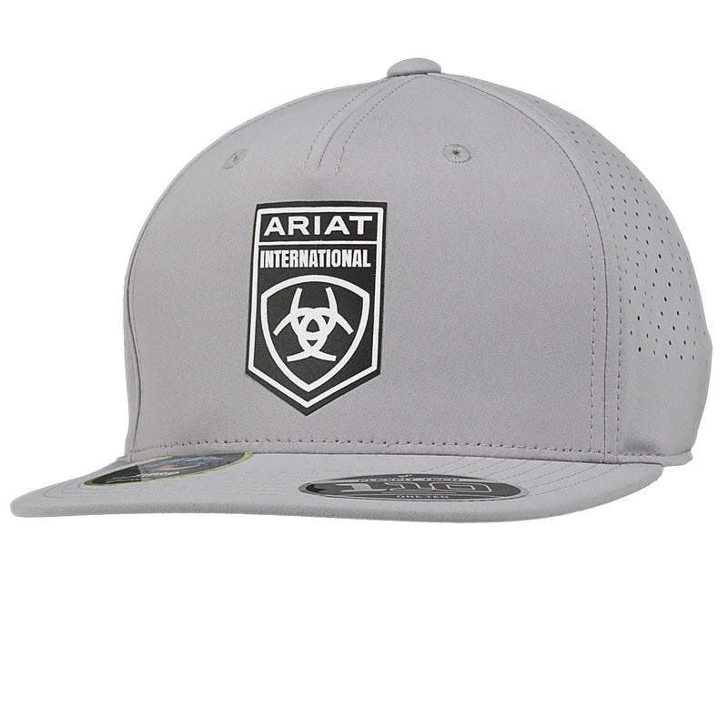 Ariat FlexFit 110 Snap Back Performance Mesh Back Grey
