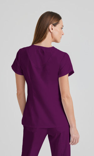 Cora 4-Pocket Scrub Top