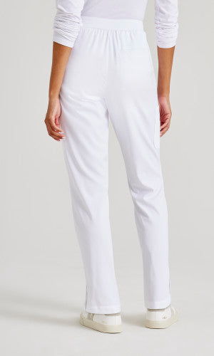Serena 7-Pocket Mid-Rise Tappered Leg Scrub Pant - Petite