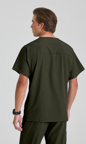 Structure 1-Pocket V-Neck Scrub Top
