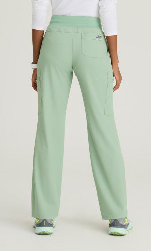 Explore 5-Pocket Knit Waistband Fit & Flare Pant