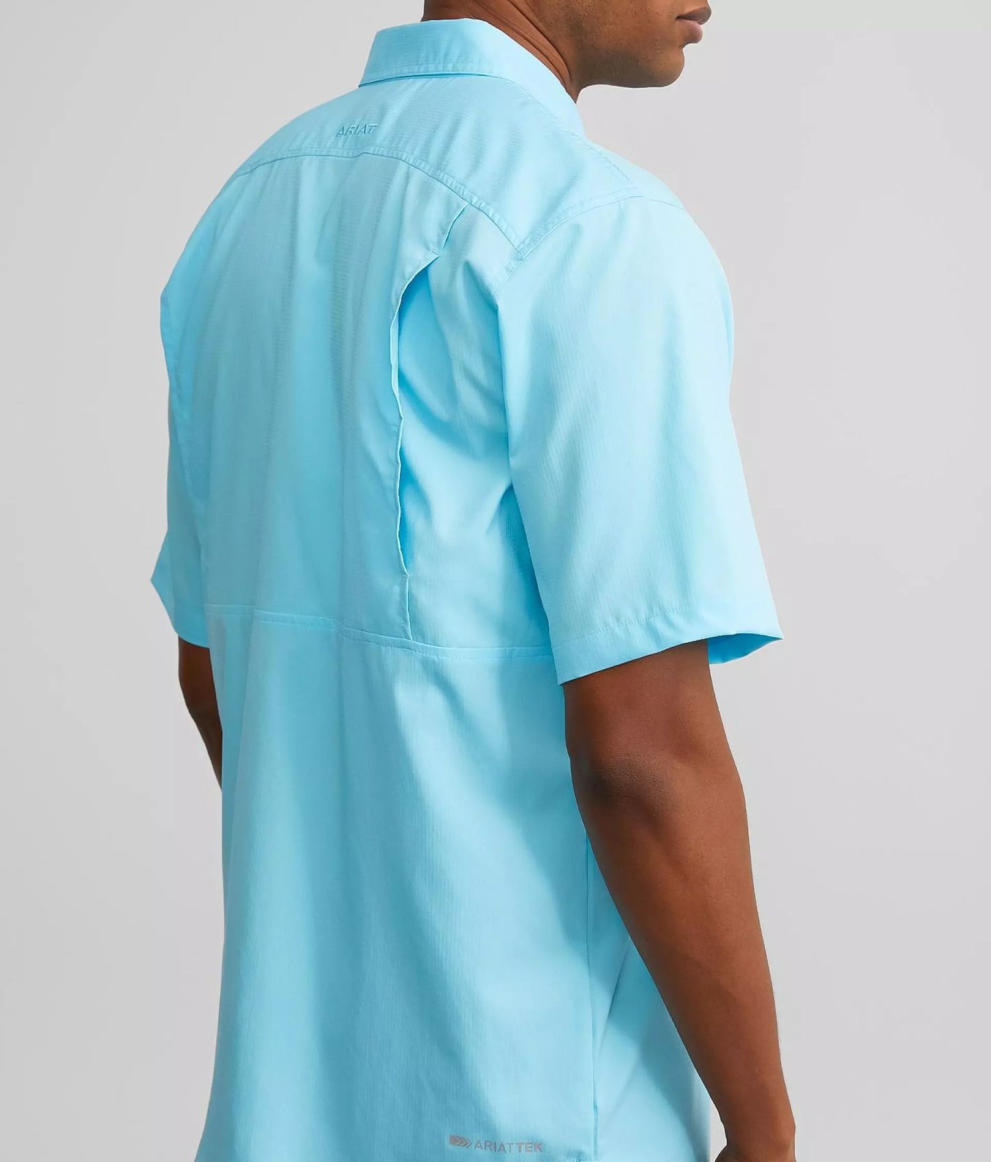 Camiseta Ariat Venttek CLSSC Cenote Aqua SS