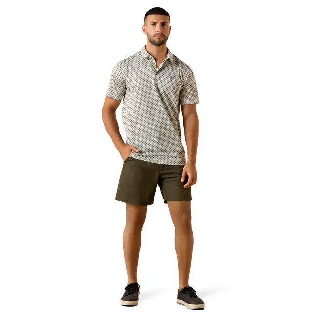 Ariat Men's All Over Print Polo