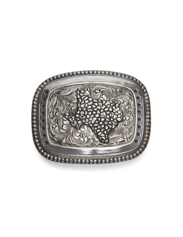 Crumrine Rectangle Buckle Texas Berry Edge