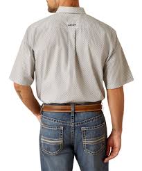 Ariat WF Bear White LS SHRT