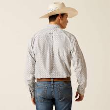 Ariat Jimmy FTD Gray LS SHRT