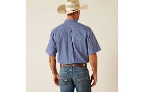 Ariat Davey Medieval Blue SS SHRT