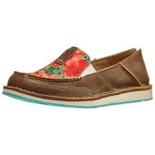 **FINAL SALE** Ariat Womens Slip On Cruiser Bare Brown/Prickly Pear