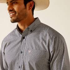 Ariat Tatum DRESS BLUE LS SHRT