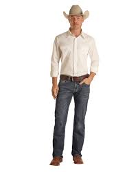 ROCK&ROLL Straight Raised Denim Pistol