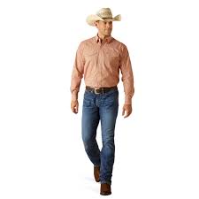 Ariat Easton Snap Coral LS SHRT