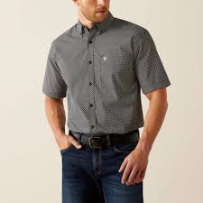 Ariat Gene Black SS SHRT