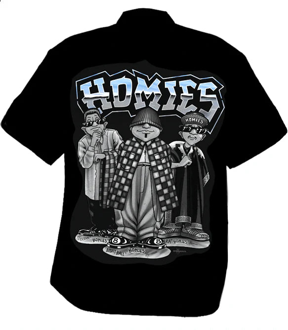 HOMIES™ Work Shirt - EIGHTBALL TRIO