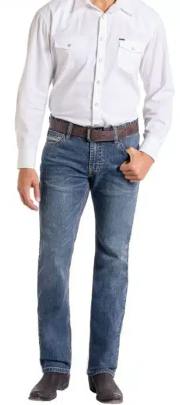 Rock & Roll Cowboy Men's Revolver Jean - Ladder