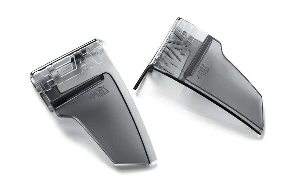 HeatWave Lazer Face Side Shield z87+ SMOKE GREY