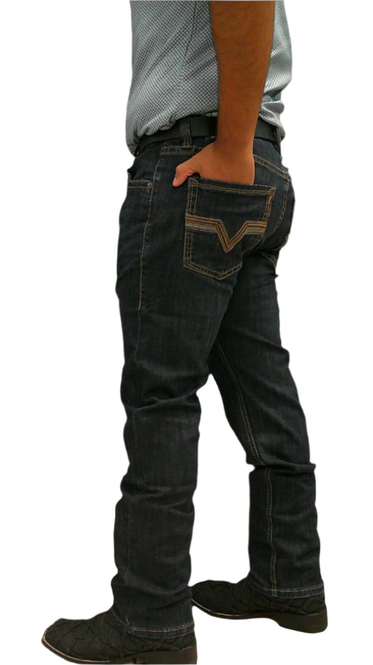 Rock&Roll Raised Denim Skinny Jean