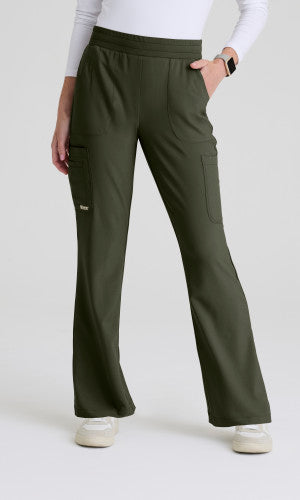 Sky 6-Pocket Jersey Waistband Fit & Flare Pant