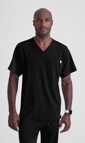 Structure 1-Pocket V-Neck Scrub Top