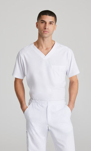 Structure 1-Pocket V-Neck Scrub Top