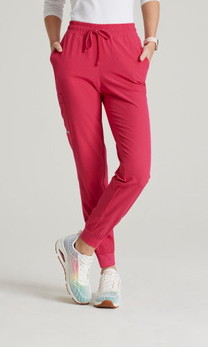 Theory 4-Pocket Mid-Rise Jogger Scrub Pant - Petite