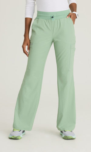 Explore 5-Pocket Knit Waistband Fit & Flare Pant