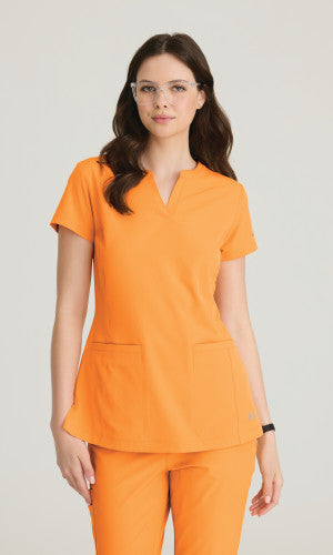 Coast Placket V-Neck Top
