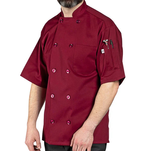 *FINAL SALE* Uncommon Unisex Short Sleeve Chef Coat