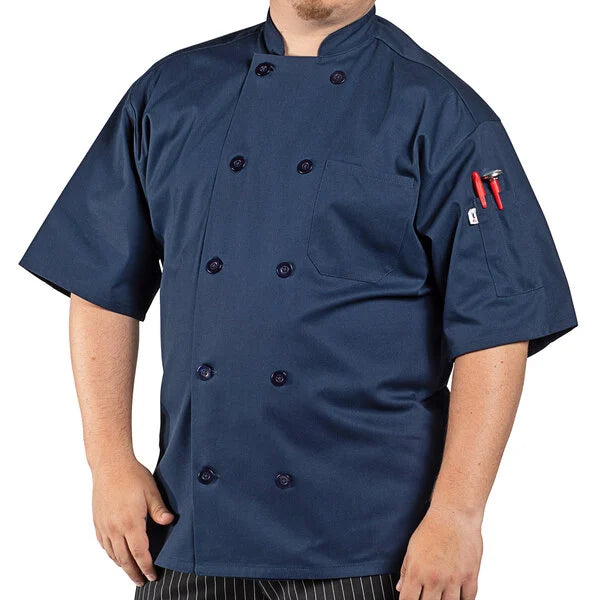 *FINAL SALE* Uncommon Unisex Short Sleeve Chef Coat
