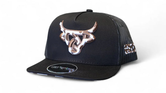 Lost Calf Cowhide Black Kids