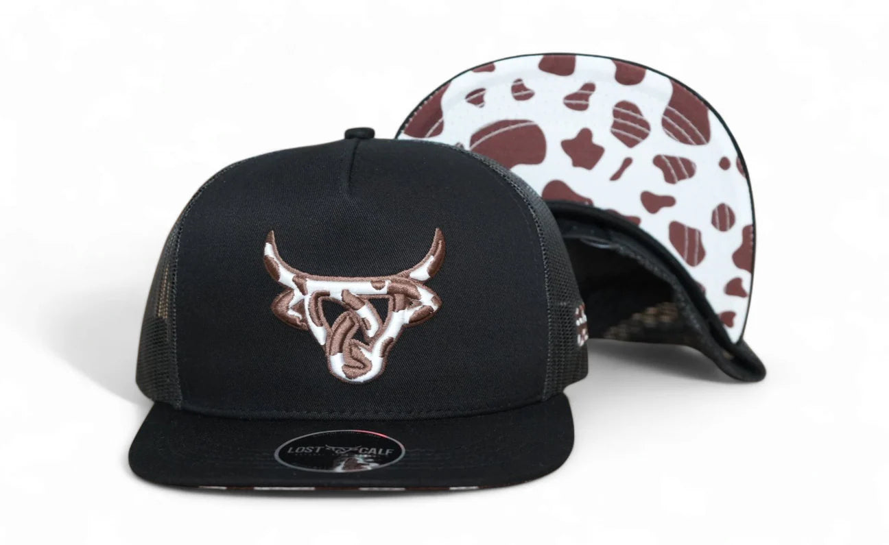 Lost Calf Cowhide Black